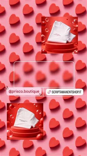 ScriptaManent | In ritardo per il tuo regalo di San Valentino? Trovi la nostra t-shirt anche in store presso @prisco.boutique VIA ALDO MORO 32 SOMMA... | Instagram