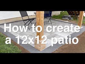 How to Build a 12x12 Patio Under a Deck | Easy DIY Backyard Project