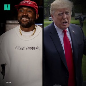 178K views · 1K reactions | Donald Trump and his favorite celebrity fan Kanye West are planning to meet once again. | HuffPost | Facebook