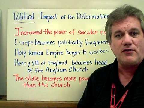 Impacts of the Reformation
