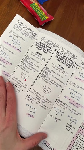 Another unit has been added to the 6th Grade Math Interactive Notebook! Comment “6” to get the link and get the final unit on Data & Statistics completely free when it’s uploaded this month!!! #commoncoremath #interactivenotebook #middleschoolmath #studentthinking #lessonplans