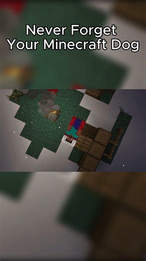 Never forget your Minecraft dog #minecraft #minecraftgameplay #survivalmode #gaming