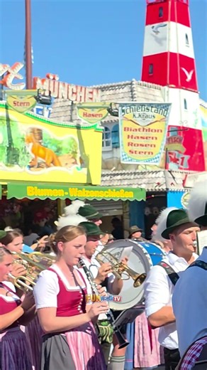💥 SIGHTS Germany: MÜNCHEN #18 - Traditional Brass Band Music Of Germany: #Munich #München #Germany⚡