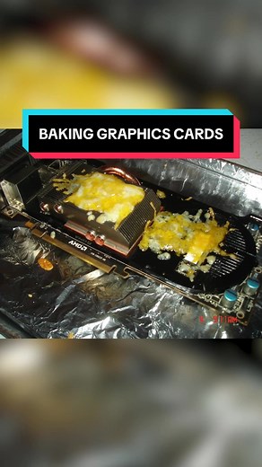 Did you know you can bake a graphics card to fix it? #gamer #pcgamer #techtok #gaming #pcbuild