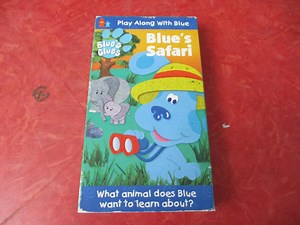 Vintage VHS Video 2000 Blues Clues Blues Safari in Original Box Play to Learn Nickelodeon Paramount - Etsy