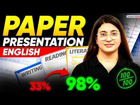 English Paper Presentation Tips For Board Exam 2026 | Write Answer Like a Topper | Board Exam 2026
