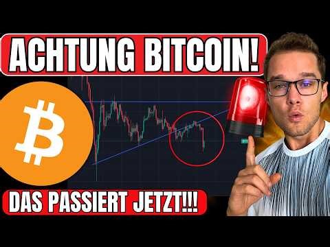 BITCOIN! WICHTIGES VIDEO! DIE BÖRSE REAGIERT SCHARF AUF DIESE NEWS!