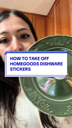 How to Remove HomeGoods Dishware Stickers Effectively