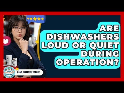 Are Dishwashers Loud or Quiet During Operation? - Home Appliance Report