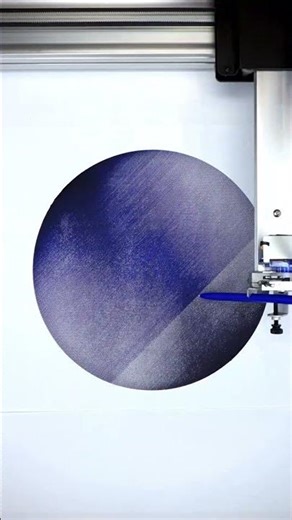 Pen Plotter Drawing - AxiDraw 08 #trailer #art #shorts