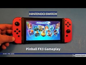 Nintendo Switch: PInball FX3 Gameplay