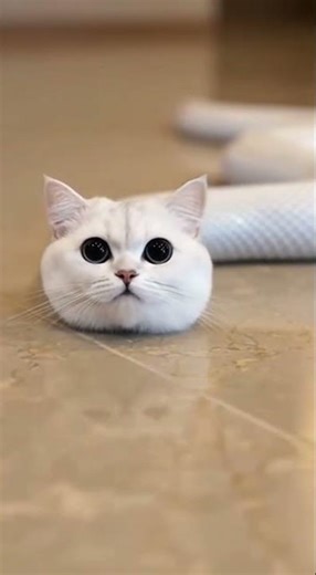 Funny snake cat meow watch this hilarious pet duo play #cat #viral #snake