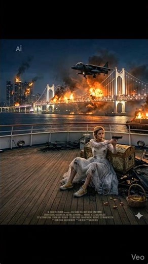 Gwanganli Games, Samara Weaving, Fan-made parody, YUNA Ice Cream, Veo Cinematic AiArt, Epic VFX