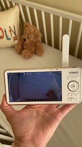 Thank you @kaleysolitro for sharing your experience with our VTech V-Care Over-the-Crib Smart Nursery Baby Monitor! Tag someone who needs this for their nursery. ⭐ 👶 #vtechusa #mybabyvtech #babymonitor #nurseryinspo #peaceofmind #parentinghacks #parentingtips | VTech USA