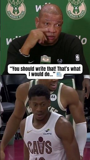 Doc gave the reporter some advice...👀