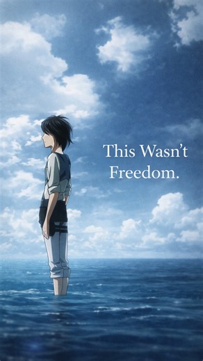 S.G | Greatest Scene in Anime. Everyone saw the ocean as a dream fulfilled. Everyone except Eren Yeager. For the Scouts, it was joy. For Eren,... | Instagram