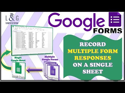 Google Forms | Record Multiple Responses/Feeds into a Single Spreadsheet |Tech-Fusion Tutorial#11