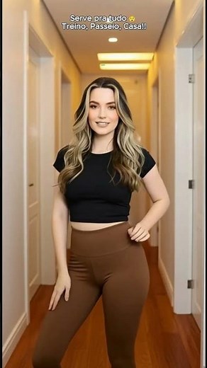 🔥 Legging Fitness Cós Alto Modeladora | Levanta Bumbum + Super Compressão 💪✨