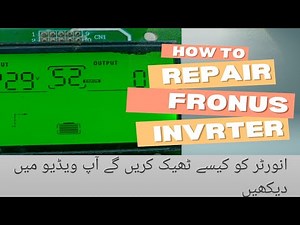 52 error repair // fronus inverter error 52 repairing// how to repair fronus inverter