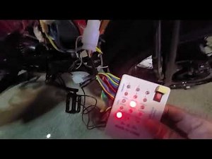 How to test motor hall sensors with ebike tester, motor phase wires #72vfastebikemodifications