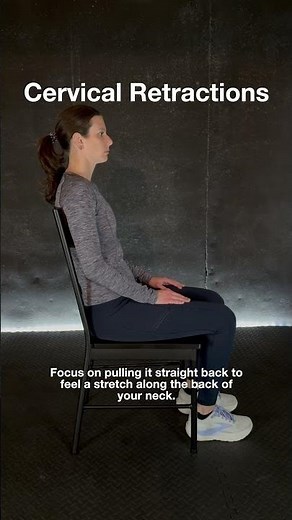Cervical Retractions | Neck Exercise for Posture Correction and Pain Relief