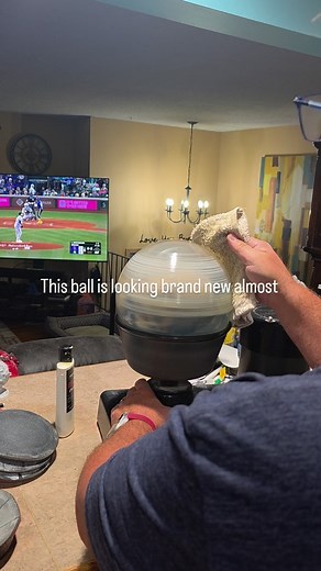 When your dad has a ball spinner and likes to make your spare ball shine bright like a diamond. #bowling #bowlinglife #league | Dylan Allison