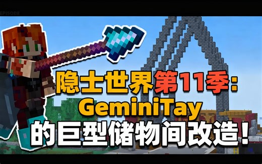 [中配]隐士世界第11季：GeminiTay的巨型储物间改造！ - GeminiTay