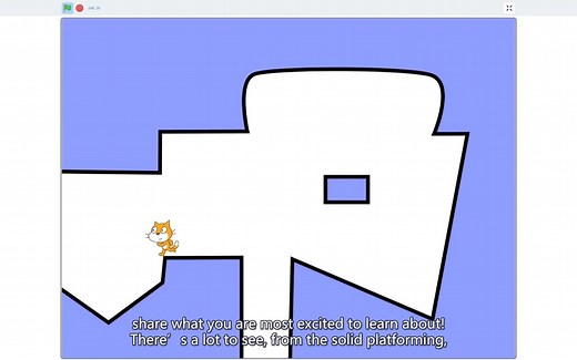 SCRATCH | 滚屏游戏 Code a Platformer Game