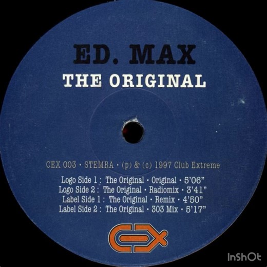 Ed Max - The Original (Original Mix) 💽 This track was released in 1997 on Club Extreme in The Netherlands 🎧 #edmax #theoriginal #clubextreme #hardhouse #eurohouse #90smusic #hardhouseclassics #rave