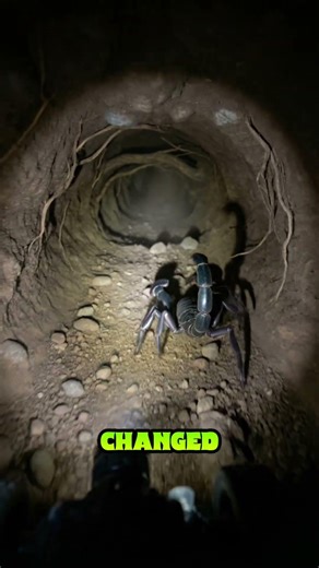 We Sent a Tiny Camera Car Into a Scorpion Burrow #wildlife #scorpion