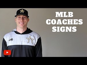 Signs at the MLB Level