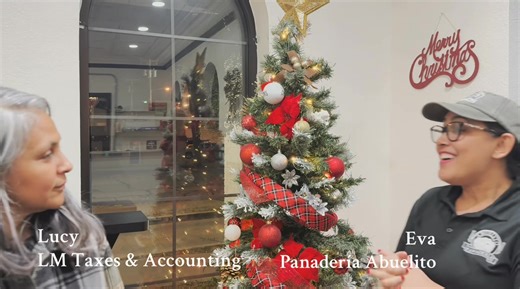 Este año 2025, Panaderia Abuelito Terrell llegó a Terrell para endulzar nuestras mañanas, y LM Taxes And Accounting Services Terrell TX fue reconocida como la mejor contadora de la ciudad de Terrell. Seguimos creciendo juntas, paso a paso, con Eva y Lucy. ¡Felicidades a ambas por su ejemplo y por contribuir día a día al crecimiento y bienestar de nuestro condado! | Kaufman County Comunidad Unida