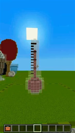 Day 225 :: thermometer :: creative Minecraft building