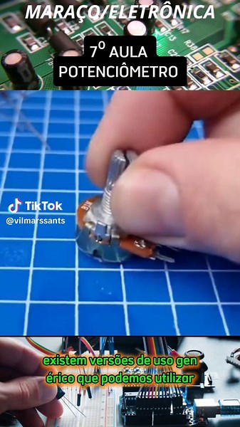 Aula 7: Entendendo Potenciômetros em Eletrônica