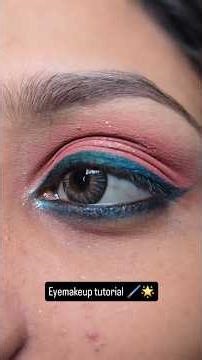 Complete Eye Makeup Tutorial for Beginners | Step by Step Eye Makeup #shortvideo #viralvideo