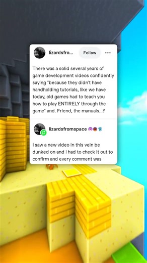 Manuals For Games!