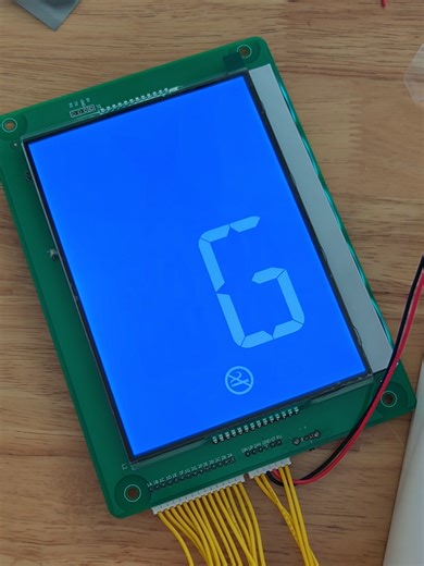 Elevator COP LCD display ,Gray, binary,BCD, 7 segment, decimal #elevator #lift #fyp #kuwait #lebanon #saudi #kuwaitcity #display #gray #binary