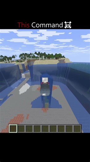 This Minecraft Command Breaks Everything #shorts #minecraft