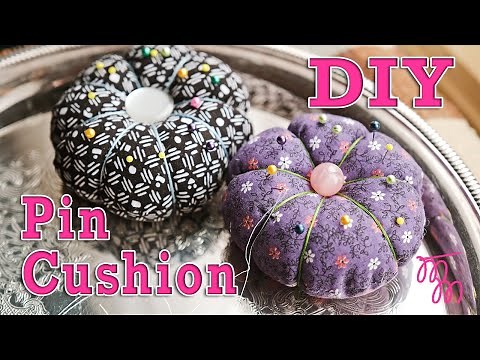 How to Make a Flower Pincushion - Easy Sewing Tutorial - Great for Beginners!