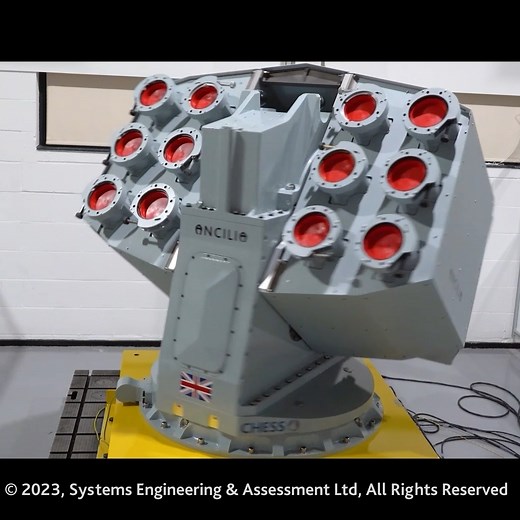 Electronic warfare and weapons experts have been given their first sight of the Navy’s decoy launcher of tomorrow. The £135m Ancilia system will dispense chaff, flares and active decoy rounds on all future frigates plus Type 45 destroyers, replacing the existing Seagnat launcher. Unlike its predecessor, the launcher moves – so the ship doesn’t have to – to face down the incoming missile threat. https://www.royalnavy.mod.uk/news/2024/august/09/20240809-navys-new-decoy-is-the-real-mccoy-say-expert