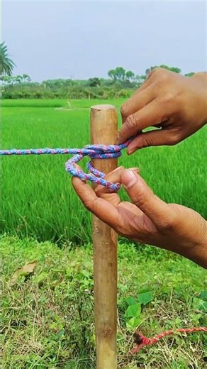 Simple Rope Trick You Must Try! 😱 #Shorts #Satisfying #ViralVideo