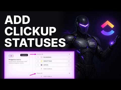 How To Add Statuses On ClickUp (2026) | Task Workflow