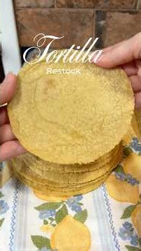 Tortilla Restock/ Corn Tortillas