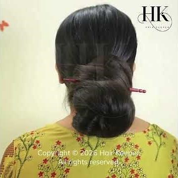 The Ultimate Knee-Length Bun Drop! 🖤 Silky Hair Waterfall | Giant Bun to Knee Length Hair Blanket