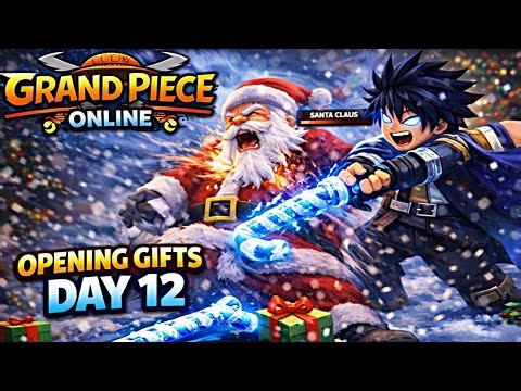 LIVE GPO 🔴 (DAY 12) Iceborn Candy Cane Farm + Giveaways| Grand Piece Online