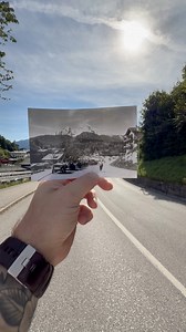 American convoy in Berchtesgaden/Germany! #history #bavaria #berchtesgaden #mountains #mountain Source National Archives | D-Day History