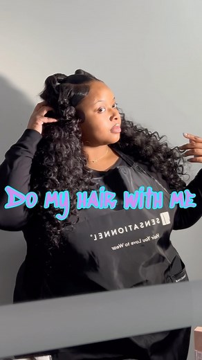 One thang bout me , imma switch my hair up 🤭🤣 Using Oranique deep wave synthetic bundles 20” 22” | Kristia Icess Cornish