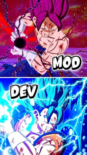 Vegito (DEV VS MOD) The Power Of Modder!! DBSZ