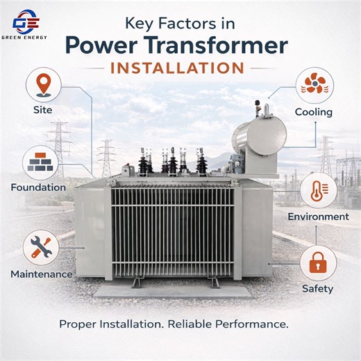 Transformer Installation Factors: Site, Cooling, Safety, Space | Anhui Green Energy Electric Co., Ltd. posted on the topic | LinkedIn