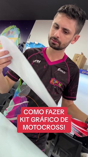 Como Fazer Kit Gráfico de Motocross com Proteção